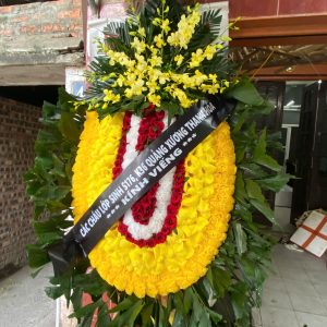 Vòng hoa lan cài đầu 05